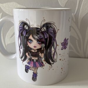 Emo girl mug